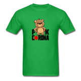FK Corona T-Shirt (White) - bright green