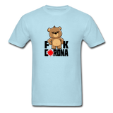 FK Corona T-Shirt (White) - powder blue