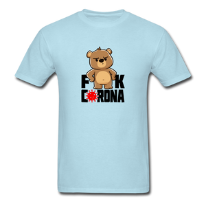 FK Corona T-Shirt (White) - powder blue