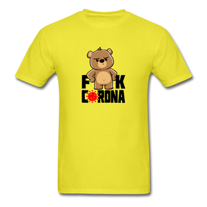 FK Corona T-Shirt (White) - yellow