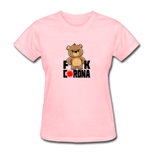 FK Corona T-Shirt (White) - pink