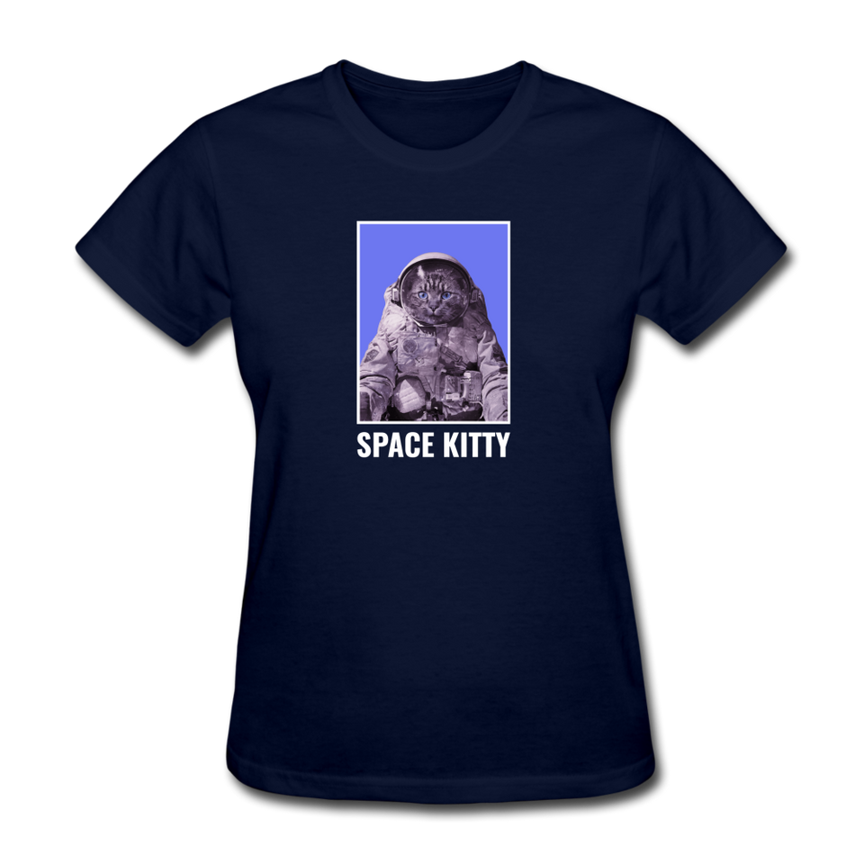 Space Kitty - navy