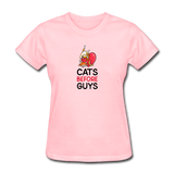 Cats Before Guys - pink