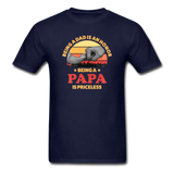 Being A Papa Is Priceless - navy