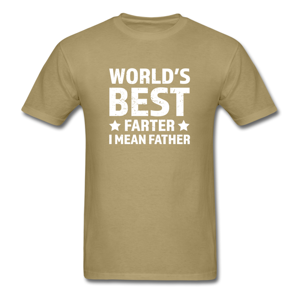 World's Best Farter, I Mean Father - khaki