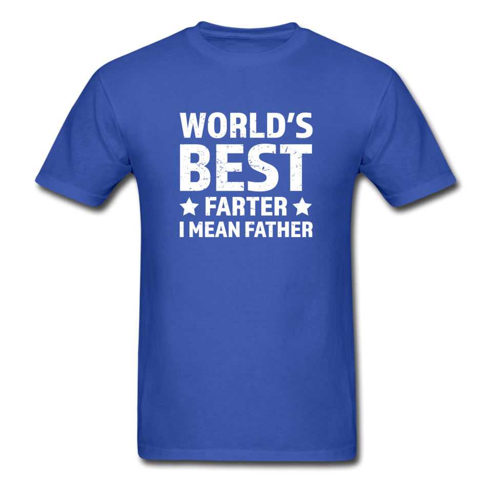 World's Best Farter, I Mean Father - royal blue