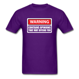 Warning Contains Opinions That May Offend You - purple