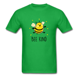 Bee Kind Men's Cute T-Shirt - bright green