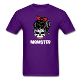 Momster Men's Funny Halloween T-Shirt - purple