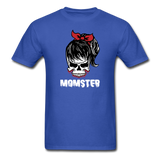 Momster Men's Funny Halloween T-Shirt - royal blue