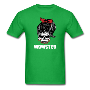 Momster Men's Funny Halloween T-Shirt - bright green