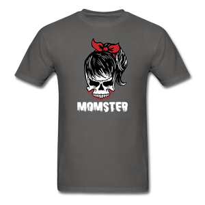 Momster Men's Funny Halloween T-Shirt - charcoal