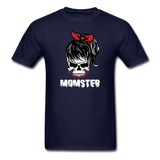 Momster Men's Funny Halloween T-Shirt - navy