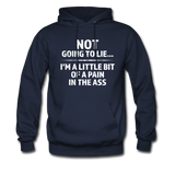 Not Going To Lie... Hoodie - navy