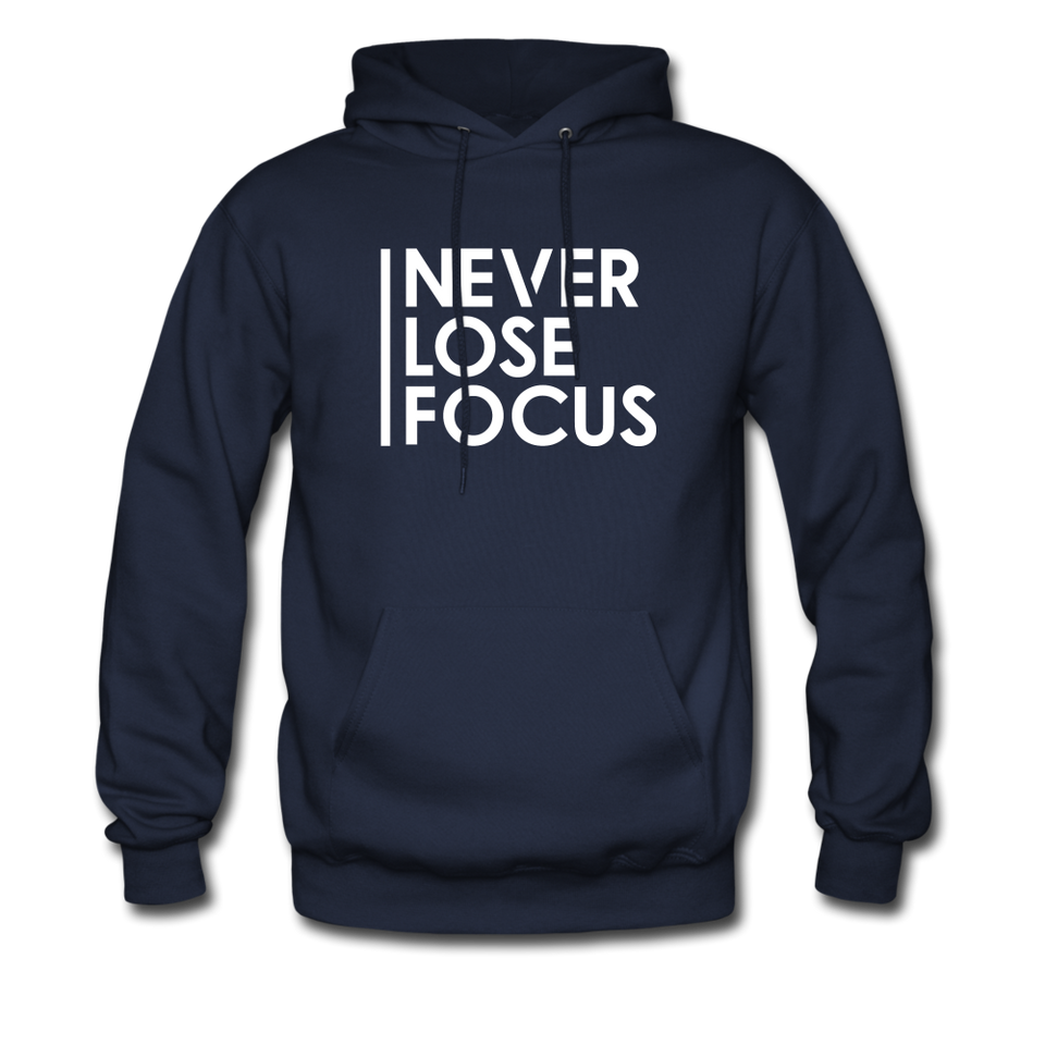 Never Lose Focus Hoodie - navy