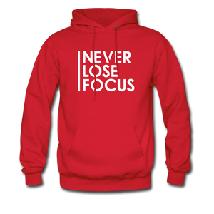 Never Lose Focus Hoodie - red