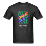 Game Over Pixel Art Men's Funny T-Shirt - heather black
