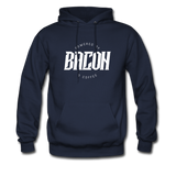 Powered By Bacon & Coffee Hoodie - navy