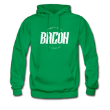 Powered By Bacon & Coffee Hoodie - kelly green