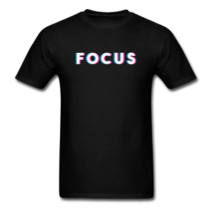 Focus Men's Motivational T-Shirt - black