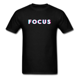 Focus Men's Motivational T-Shirt - black