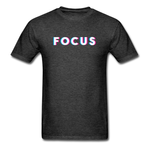 Focus Men's Motivational T-Shirt - heather black