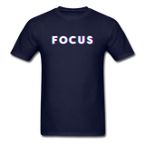 Focus Men's Motivational T-Shirt - navy