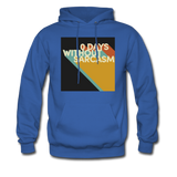 0 Days Without Sarcasm Hoodie - royal blue